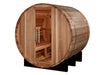 Golden Designs "St. Moritz" 2 Person Barrel Steam Sauna with Pacific Cedar Wood