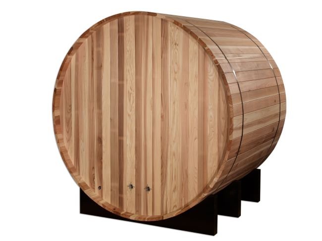 Golden Designs "St. Moritz" 2 Person Barrel Steam Sauna with Pacific Cedar Wood