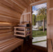 Golden Designs "Zurich" 4 Person Barrel Sauna interior heater